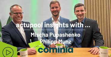  Inside the Studio producing actupool inisghts with Robin Meven and Dr Mischa Pupashenko, Philipp Munz from Cominia Aktuarielle Services