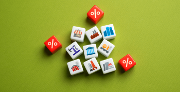 Image with dice visualizing Shifting Dynamics in Global Insurance