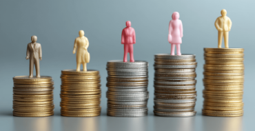 Coin stacks symbolizing pay differences; the European Union EU pay transparency act coming in 2026
