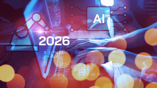 Computer and AI-Chip with the year 2026 