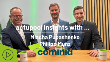  Inside the Studio producing actupool inisghts with Robin Meven and Dr Mischa Pupashenko, Philipp Munz from Cominia Aktuarielle Services