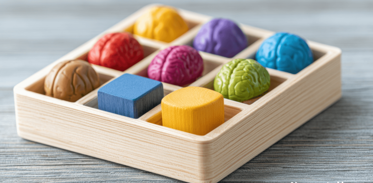 Game set with little wooden Brains representing the title "Why Pension Actuaries Need a Whole-Portfolio Mindset"